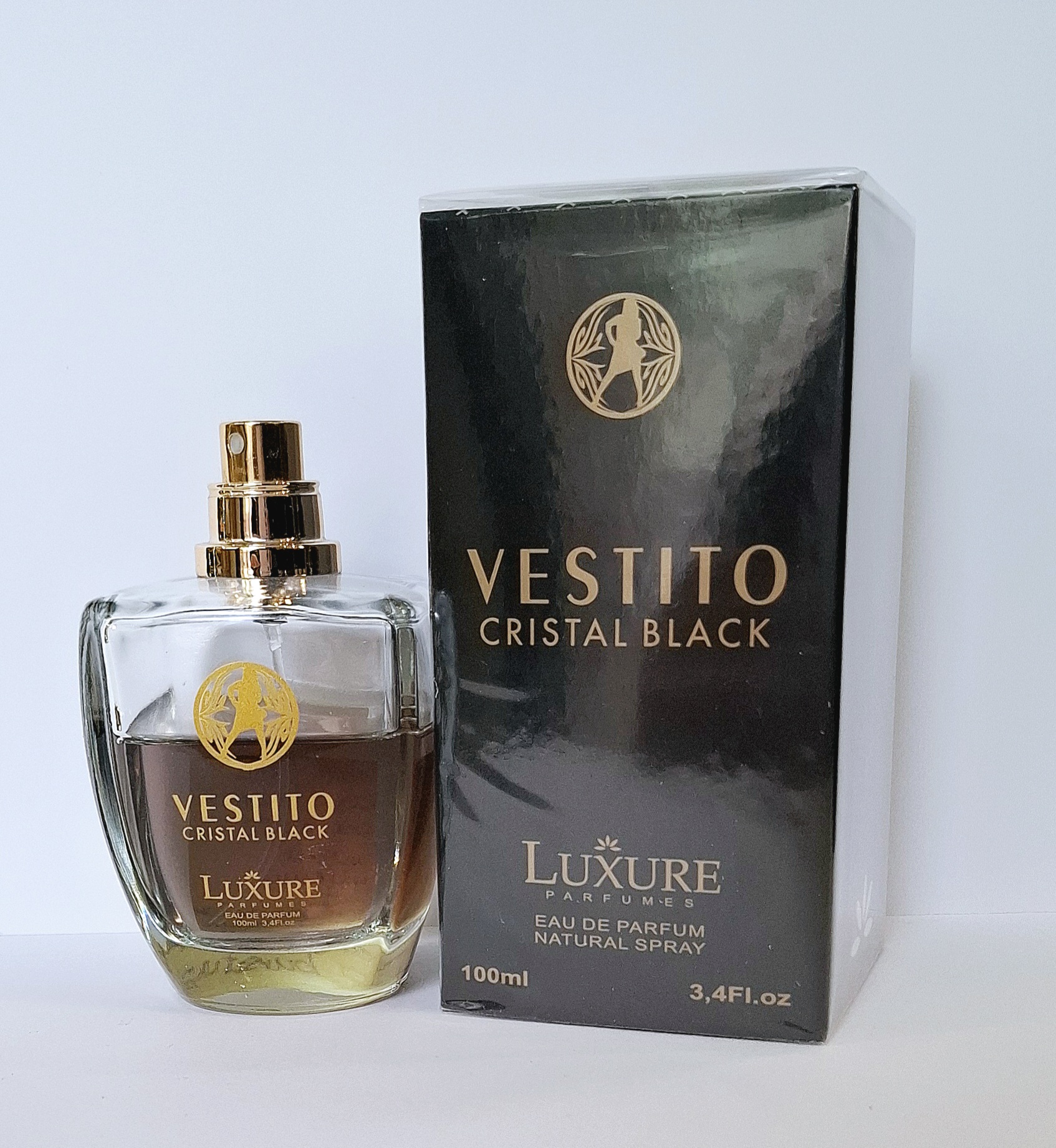 VESTITO CRYSTAL BLACK Luxure Woda perfumowana damska 100ml